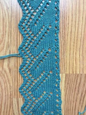 Lace Edging Pattern 2 swatch photo